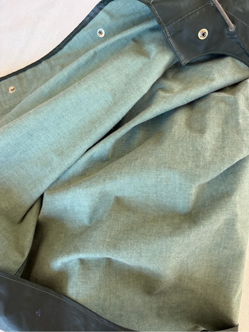 Vintage Helly Hansen Rubber Fisherman's Rain Coat - Picture 3 of 4